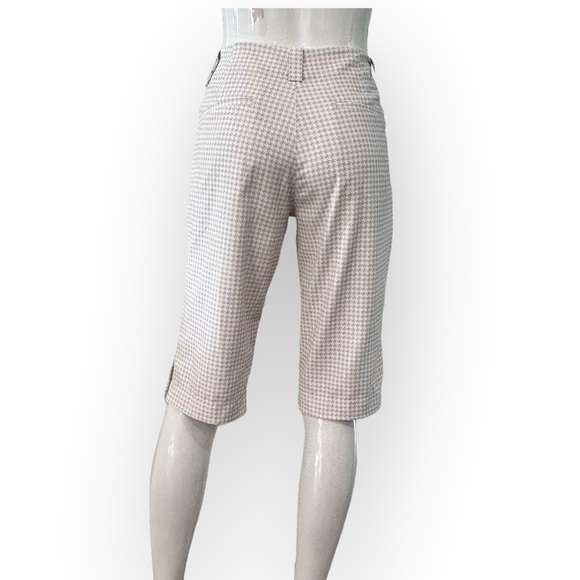 Nike Golf Houndstooth Check Bermuda Shorts - Picture 5 of 11